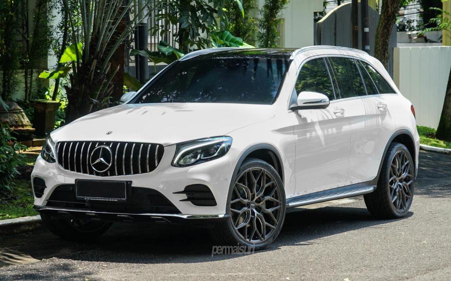 Mercedes-Benz GLC200 4Matic AMG Line by Permaisuri on Vossen Wheels (HF-2) '2019